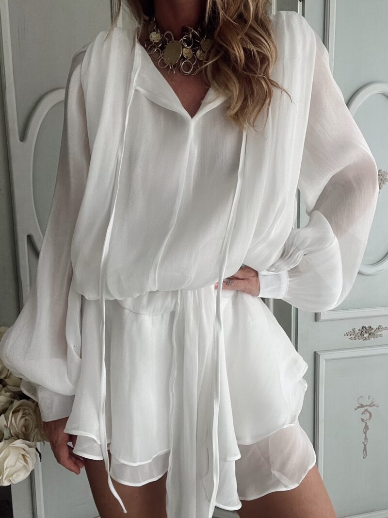 Vestido Marbella blanco - Imagen 2