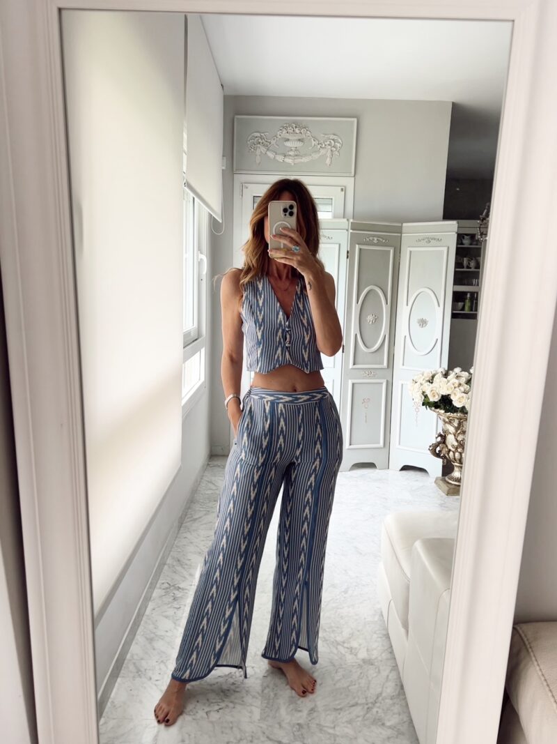 Conjunto Camila azul