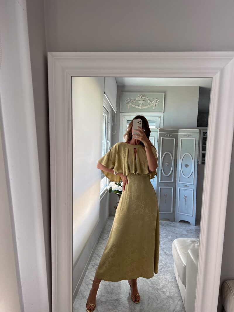 Vestido Milan mostaza - Imagen 2