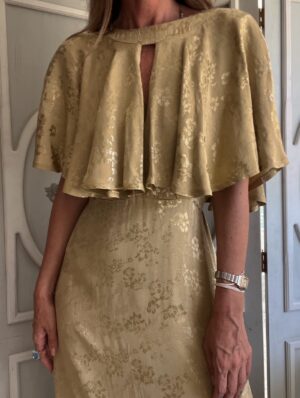 Vestido Milan mostaza