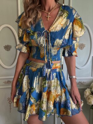 Conjunto Positano azul