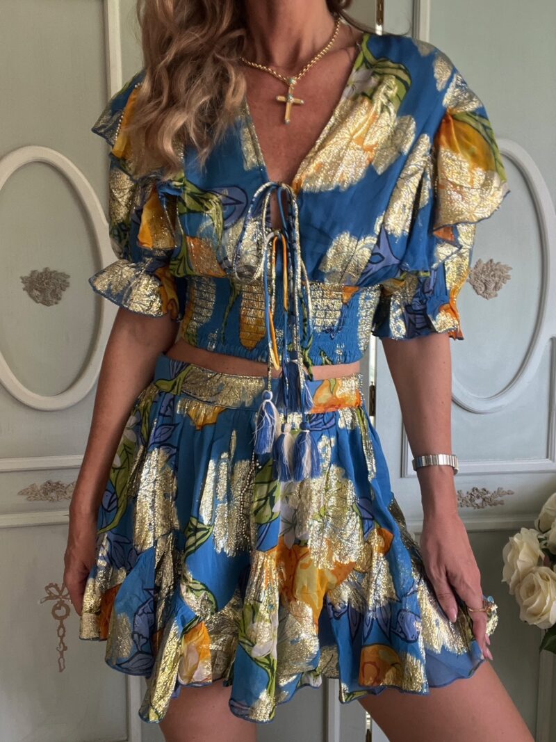 Conjunto Positano azul