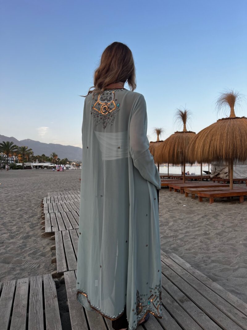 Kimono Marbella agua - Imagen 4