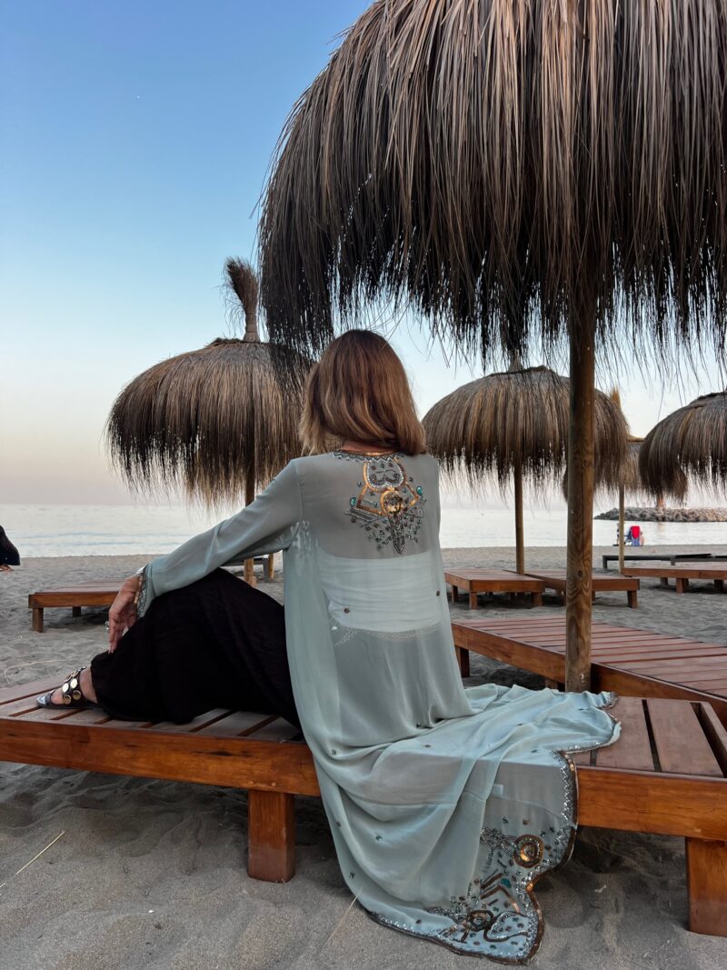Kimono Marbella agua - Imagen 5