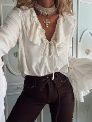 Blusa Miró beige