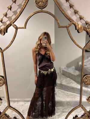 Falda Goya blonda