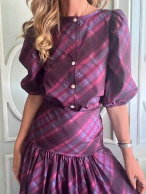 Conjunto Valeria Tartán