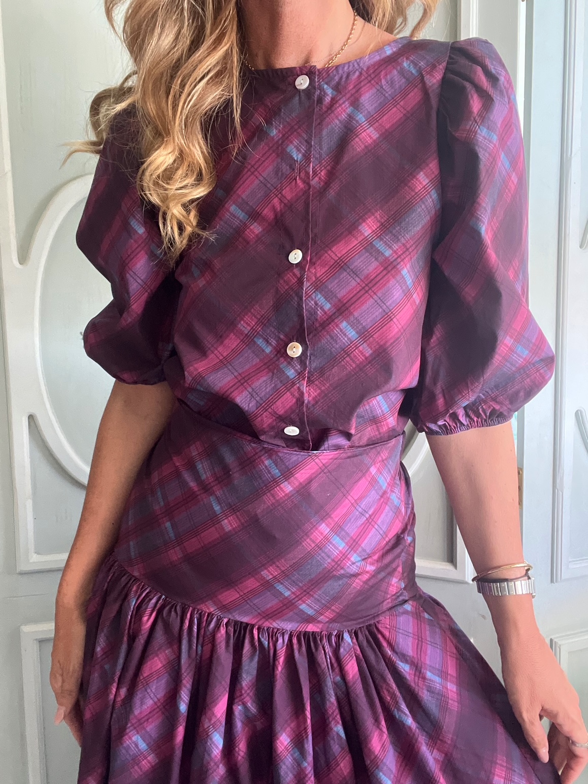 Conjunto Valeria Tartán