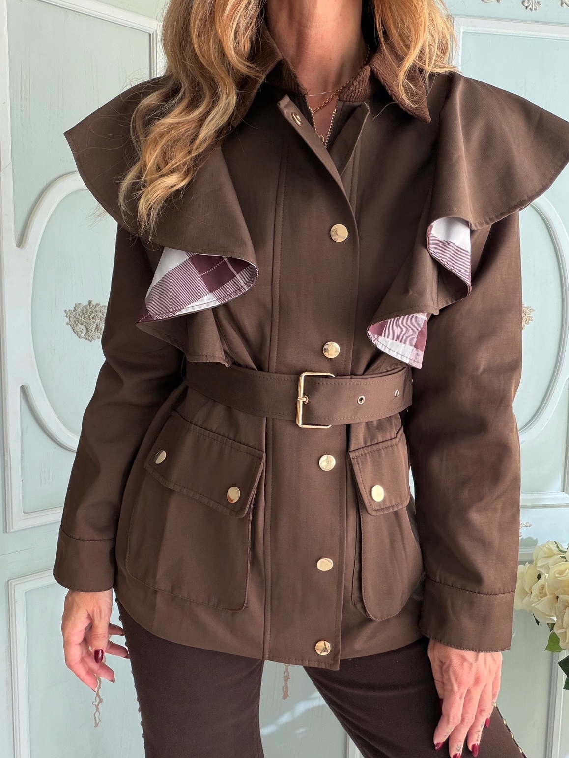 Gabardina London Chocolate - Imagen 3