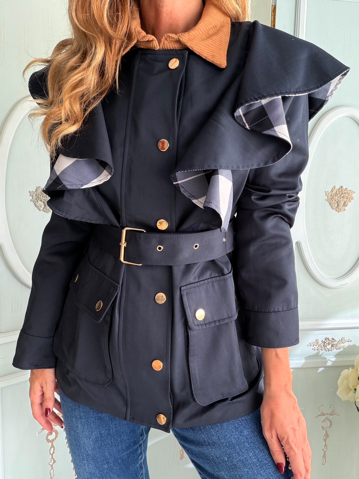 Gabardina London Marino - Imagen 3