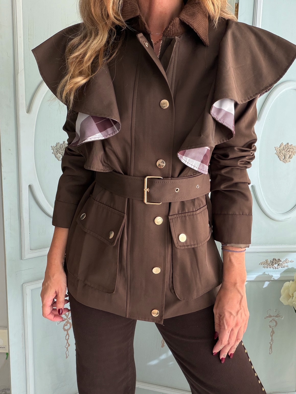 Gabardina London Chocolate - Imagen 2