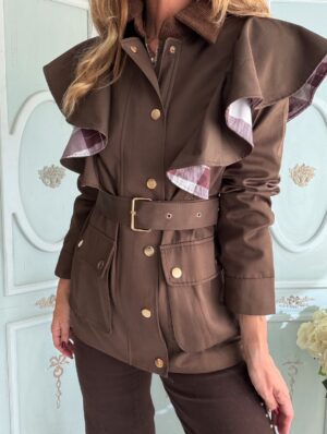 Gabardina London Chocolate