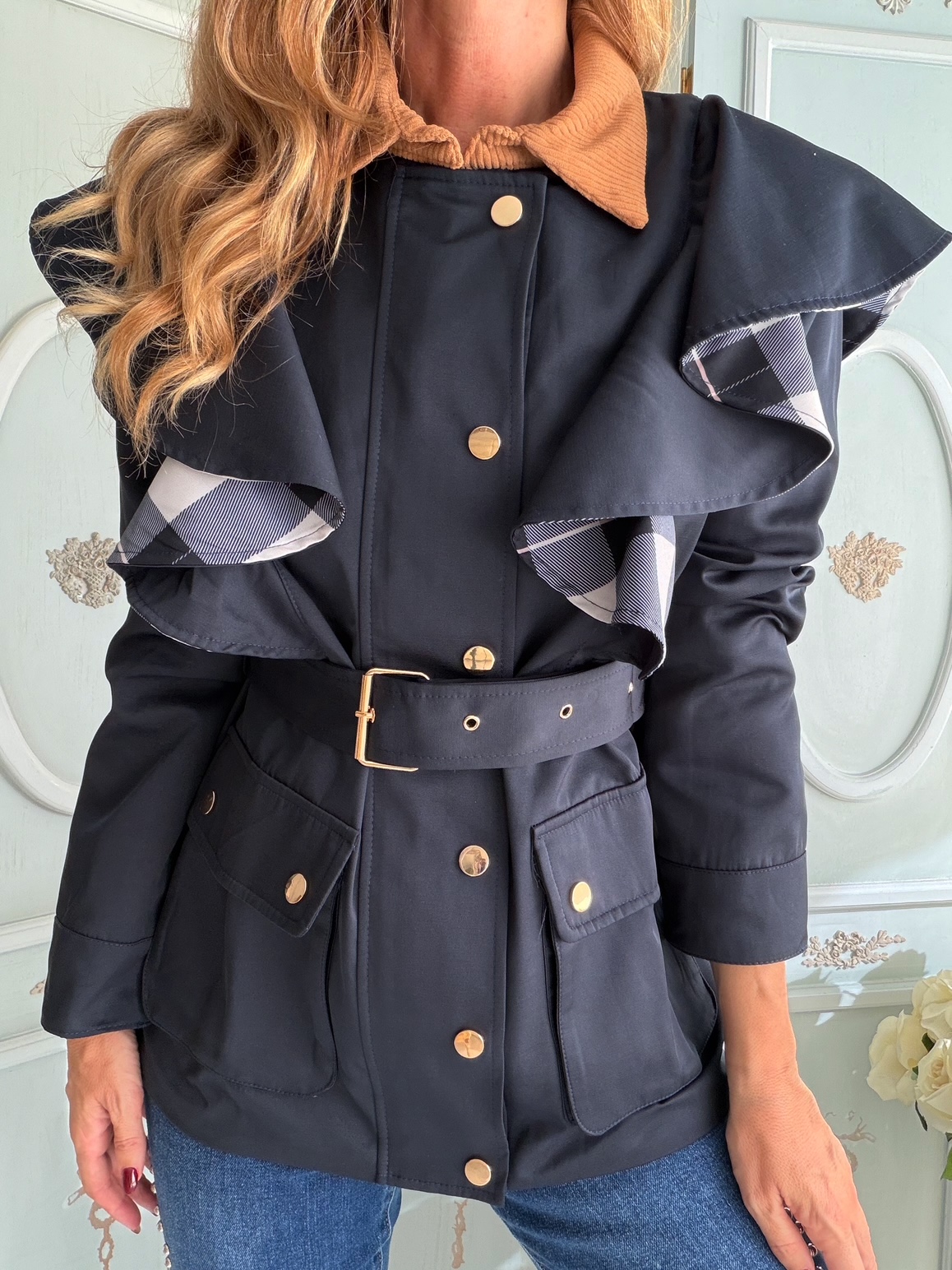 Gabardina London Marino - Imagen 2