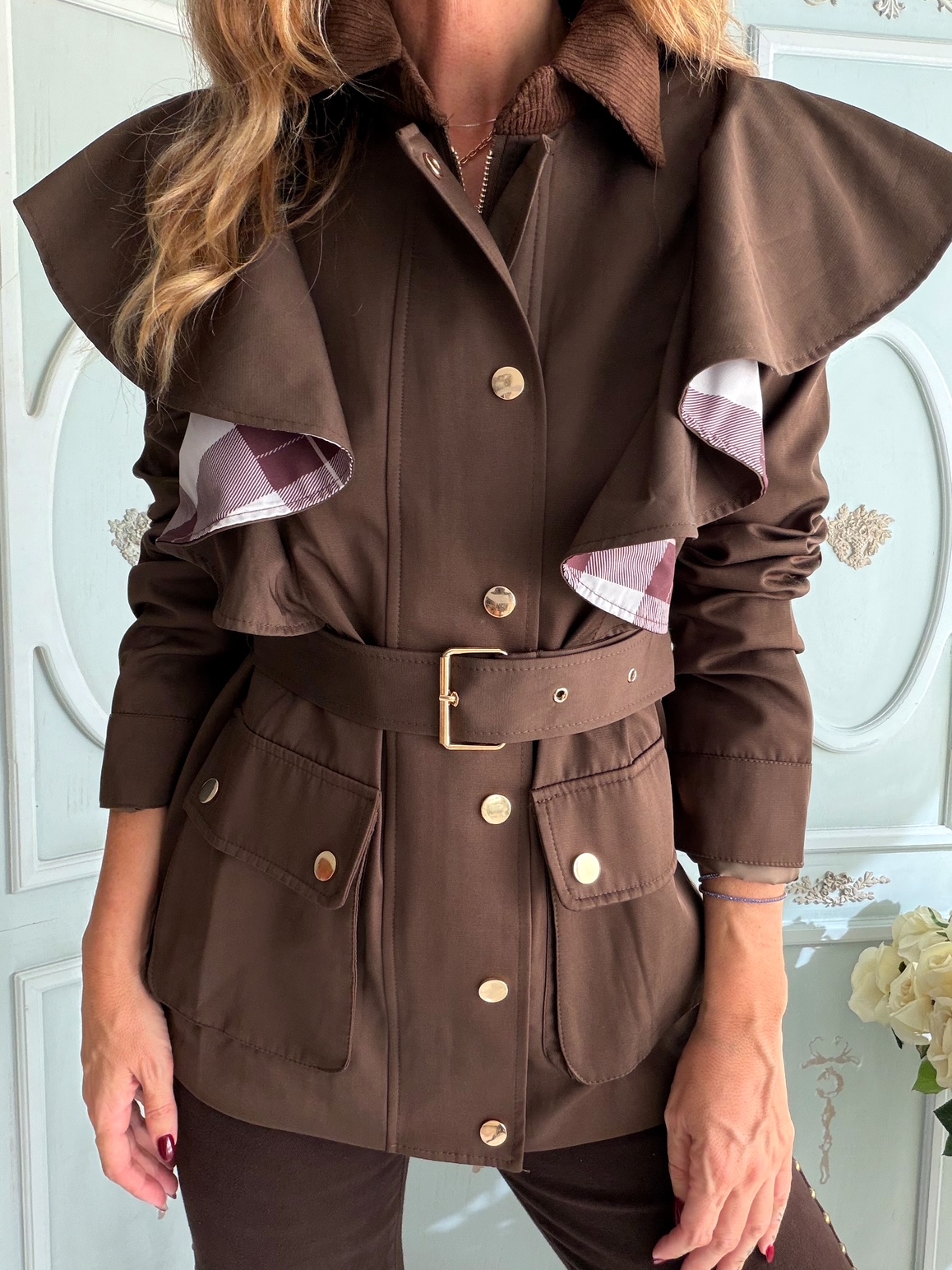 Gabardina London Chocolate - Imagen 4