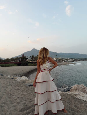 Vestido Lola beige
